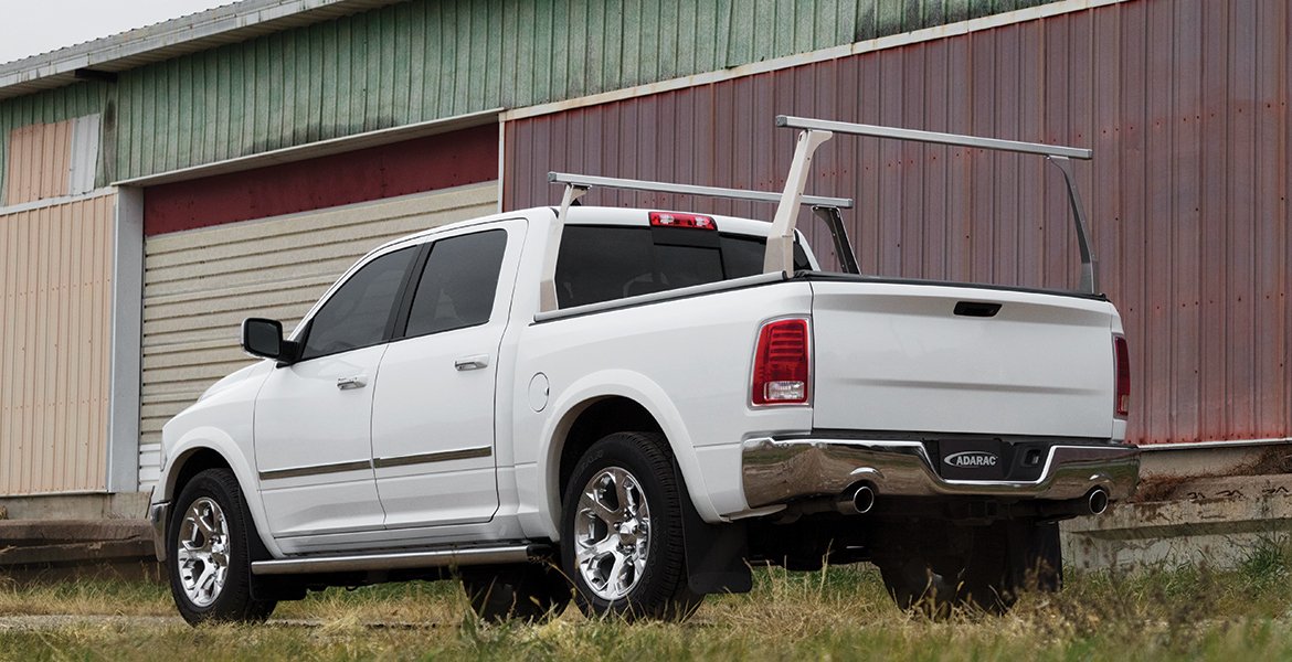Adarac Aluminum Series Sleek, Aerodynamic Truck Bed Rack