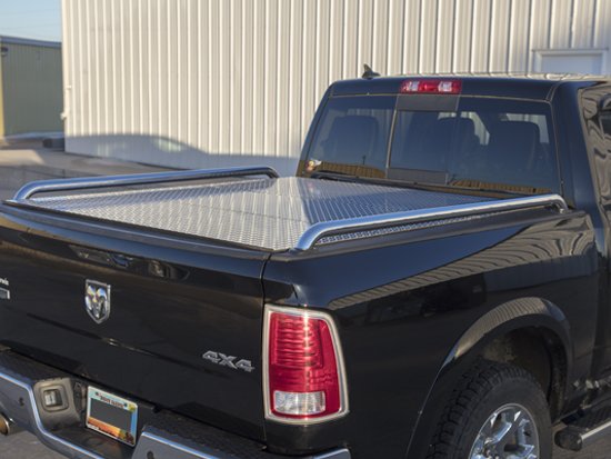 Lomax Professional Series Hard Tri Fold Truck Tonneau Cover