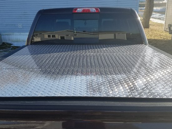 Lomax Professional Series Hard Tri Fold Truck Tonneau Cover