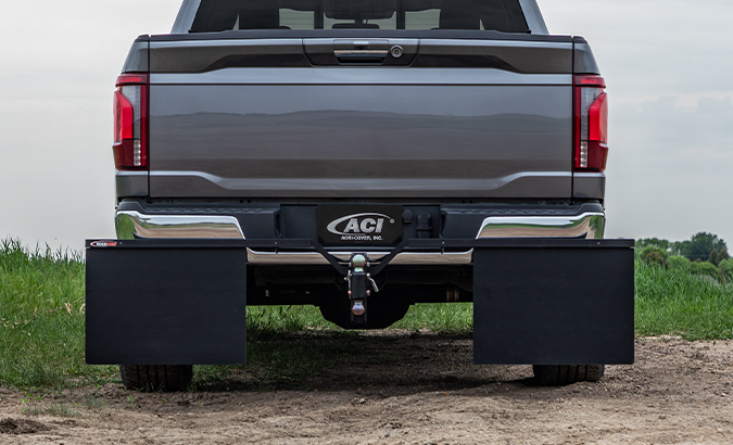 ROCKSTAR Quick-Hitch Mud Flaps
