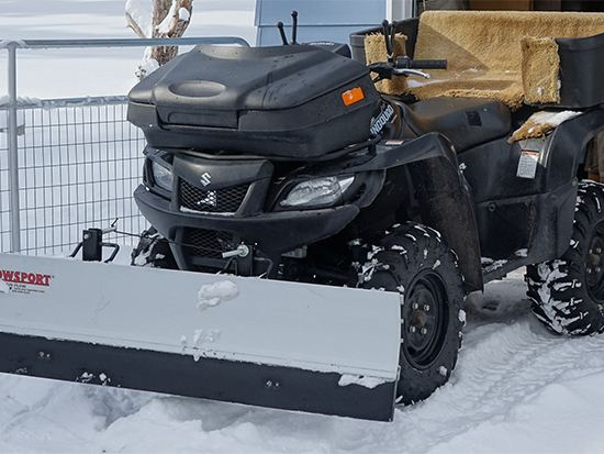 SnowSport ATV Snow Plow